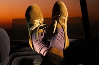 Hybrid Leather Sneakers Image 2