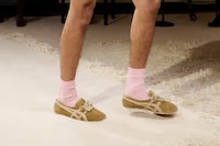 Hybrid Leather Sneakers Image 3