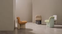 Sculptural Lounge Chairs Image 3