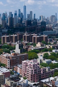 Pink Concrete Apartment Blocks Image 2