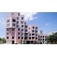 Pink Concrete Apartment Blocks Image 3