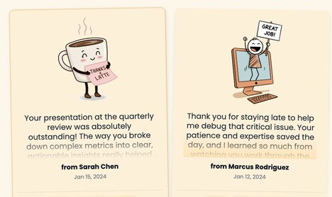 Recognition Tracking Tools