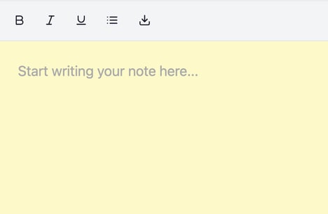 Browser Note Tools