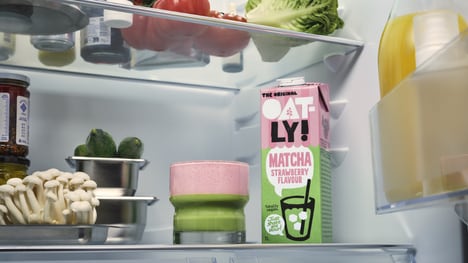 Ready-To-Drink Strawberry Matcha Lattes