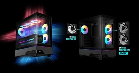 Panoramic Mid-Tower PC Cases