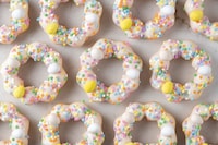 Seasonal Easter Mochi Donuts Image 1