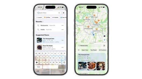 Contextual Map Advertising Features