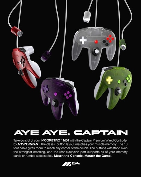Retro Gaming Controllers