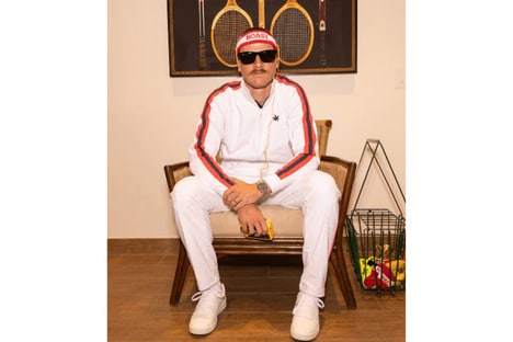 Retro Tennis Culture-Inspired Tracksuits