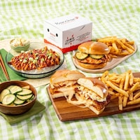 Cheesy Pork Cutlet Sandwiches
