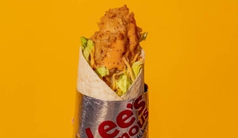 Saucy Fried Chicken Wraps