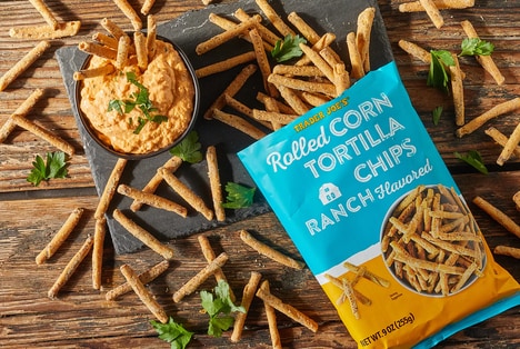 Zesty Rolled Tortilla Chips