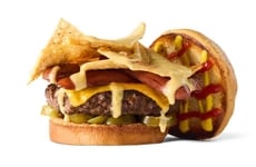 Ballpark-Flavored Burger Drops