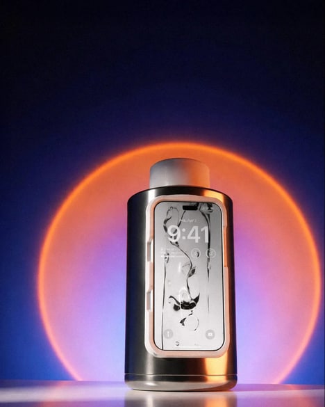 Smartphone-Integrated Water Bottles