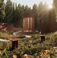Sculpturally Stunning Bathhouse Installations