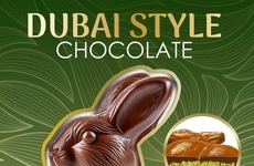 Pistachio-Filled Easter Bunnies