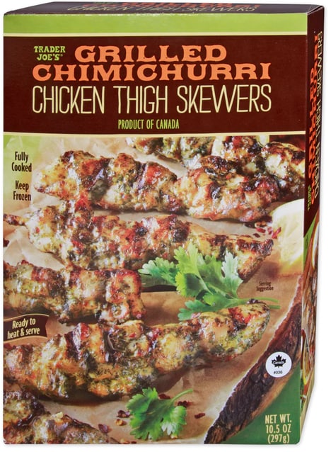 Heat-and-Eat Chicken Skewers