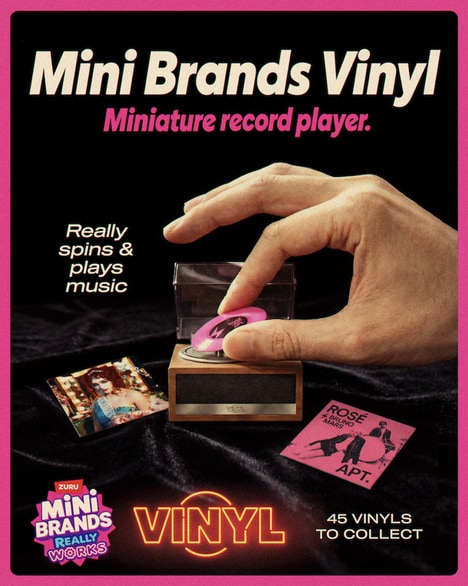 Playable Mini Vinyls