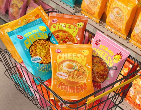 Cheesy Chewy Noodles