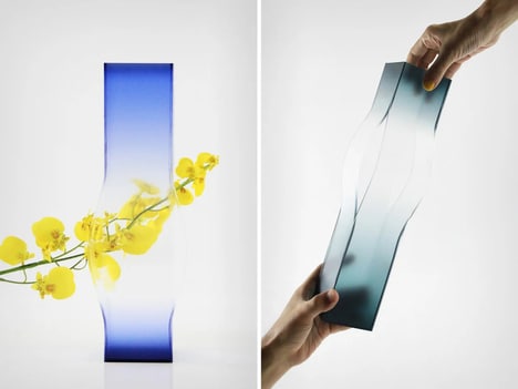 Gradient Illusion Vases