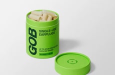 Biodegradable Mycelium Earplugs