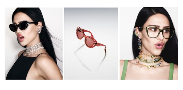 Chic Bedazzled Luxury Eyewear