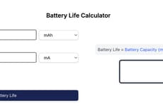 Battery Life Estimations