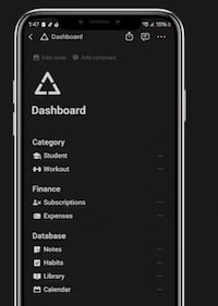 Productivity Dashboard Templates Image 1