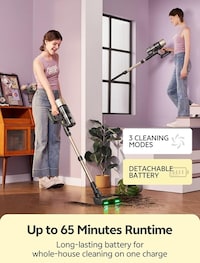 Dirt-Detection Smart Cordless Vacuums Image 3