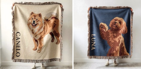Customizable Pet-Inspired Blankets