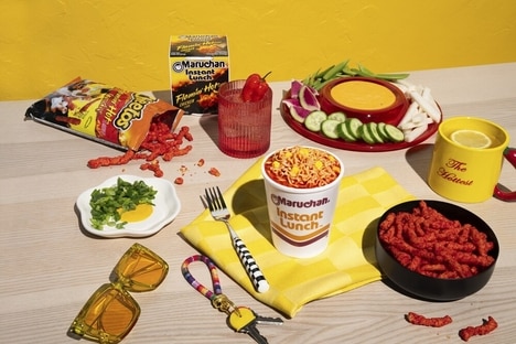 Co-Branded Spicy Ramen Noodles