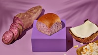 Ube-Inspired Bread Rolls Image 2