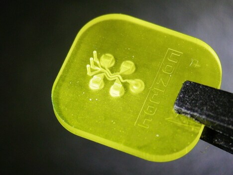 Coated Microfluidic 3D Prints