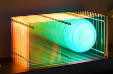 Iridescent Cloud Lamps