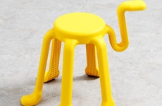 Bright Six-Legged Stools