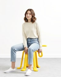 Bright Six-Legged Stools Image 2