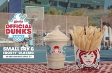 Basketball-Inspired Complimentary Menu Promotions