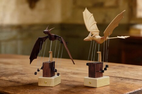 Handcrafted Kinetic Dragon Sculptures