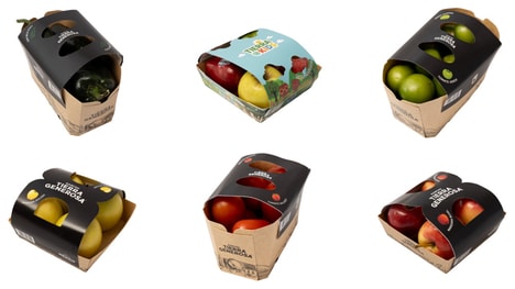 Linerless Produce Packaging