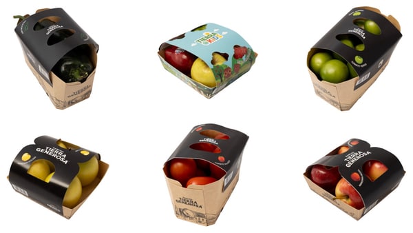 Linerless Produce Packaging