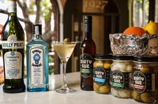 Balanced Dirty Martinis