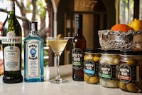 Balanced Dirty Martinis