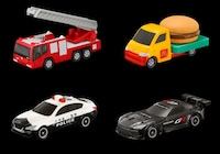 QSR Race Car Toys Image 2