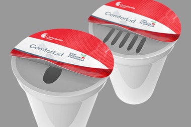 Dual-Layer Beverage Lids