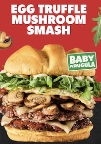 Truffled Mushroom Burgers Image 1