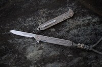 Titanium Flip Scalpel Knives Image 1