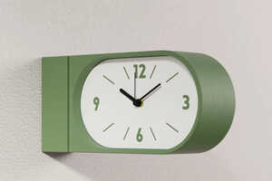 Double-Sided Wall Clocks : Perch clock