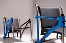 Bike Frame Armchairs