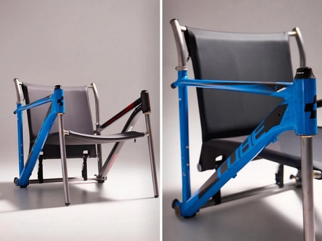 Bike Frame Armchairs