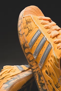 Flame Graphic Sneakers Image 3